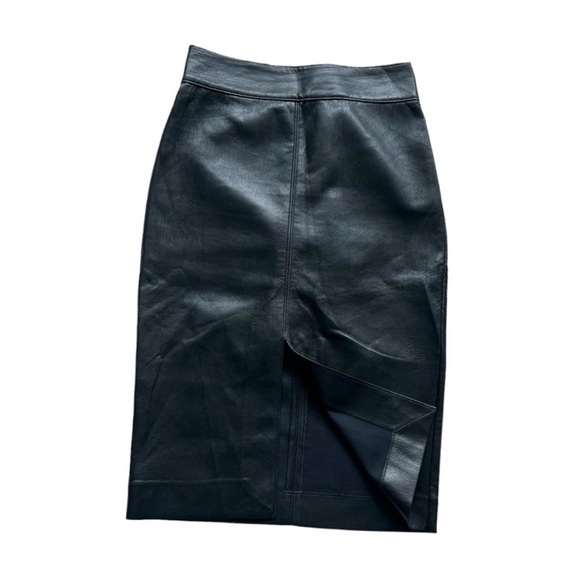 Babaton Pegu Skirt Black Skirt Size 4 - Picture 10 of 14